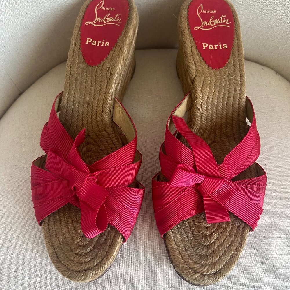 Christian Louboutin wedge sandals - Picture 5 of 10